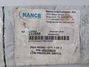 Sensata Hk02Sb020 Low Pressure Switch