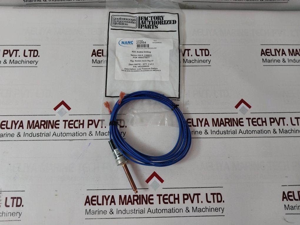 Sensata Ps80-02-1235 117-054 Low Pressure Switch Hk02Sb020