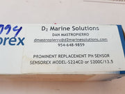 Sensorex S224Cd Prominent Replacement Ph Sensor