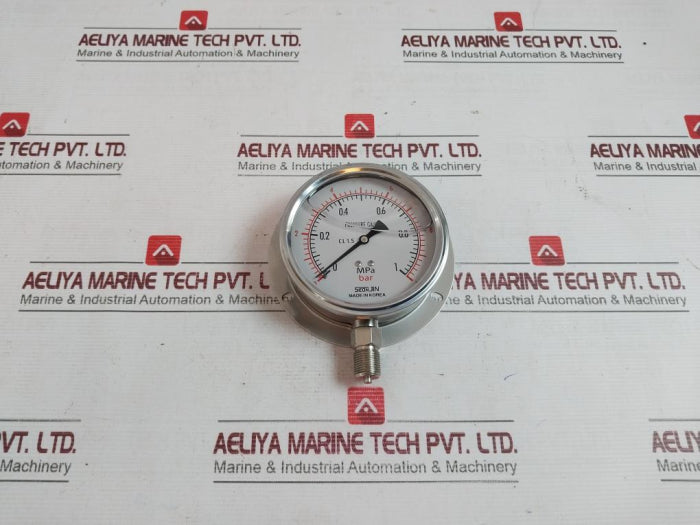 Seonjin 0-1 Mpa Pressure Gauge 0-10 Bar Ks B 5305