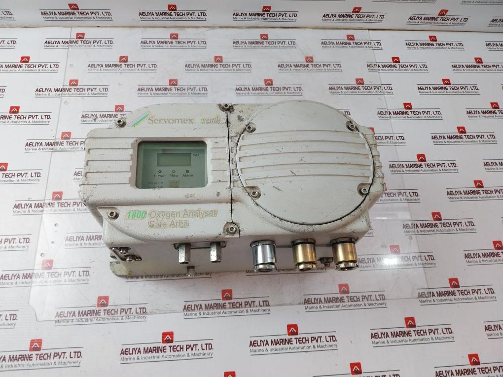 Servomex 1800 Oxygen Analyser 01001001010, 100-240V~ 50/60Hz 50Va