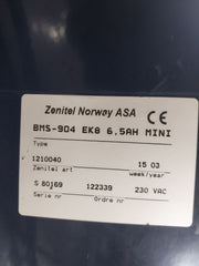 Scana Servoteknikk Bms-904 Ek8 6,5Ah Mini Fire Alarm Panel