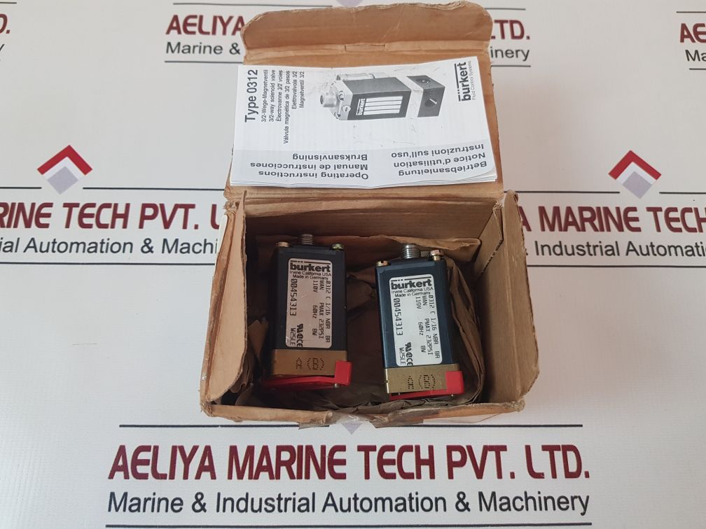 Burkert 0312 Solenoid Valve 0312 C 1/16 Nbr Br