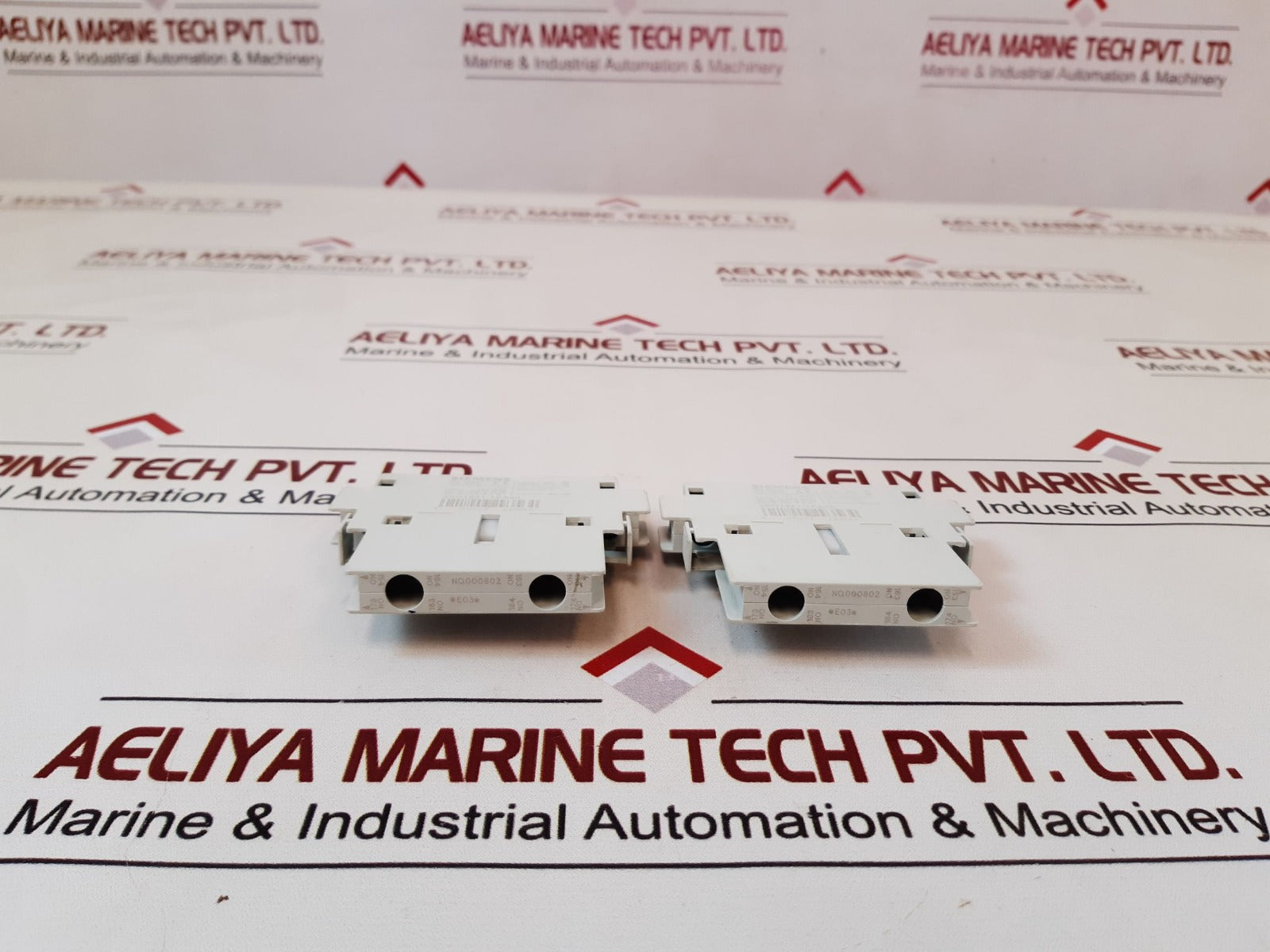 Set Of 2X Siemens 3Rh1921-1Ka20 Auxiliary Contact Block