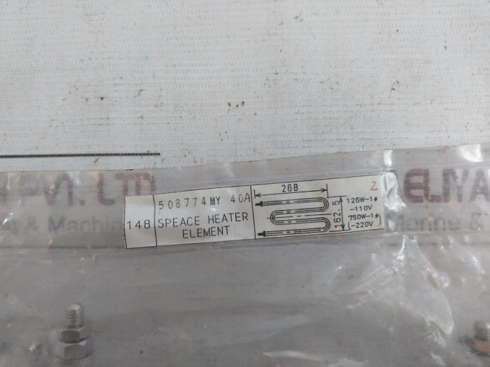 Set Of 2X Space Heater Element 100V 120V 125W 4-527229P2