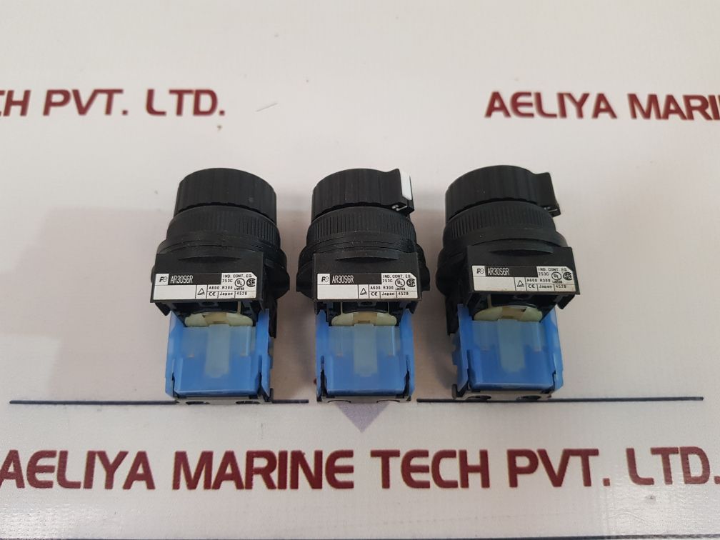 Set Of 3X Fuji Electric Ar30S6R Push Button Switch