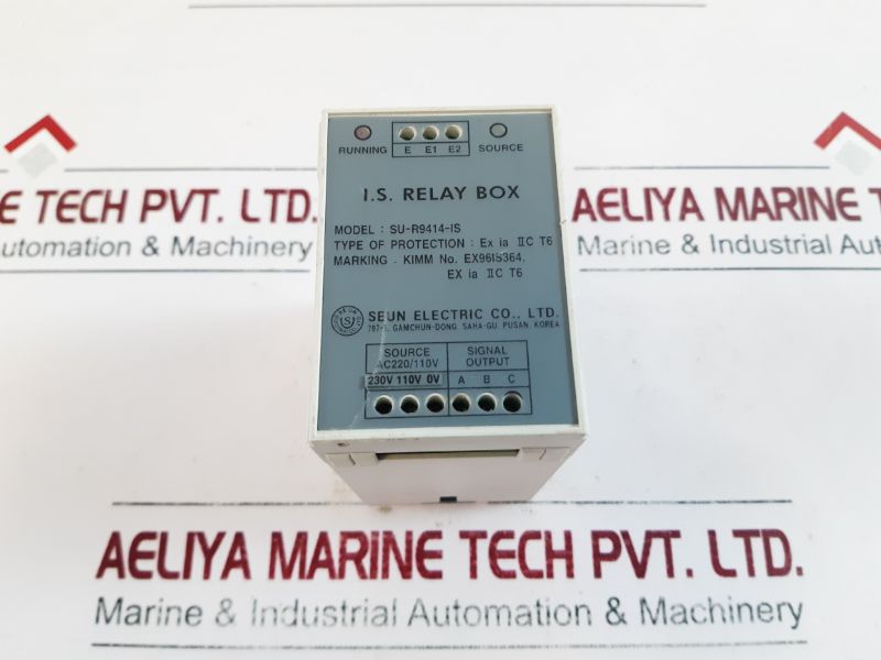 Seun Electric Su-r9414-is I.S. Relay Box Ac220/110V