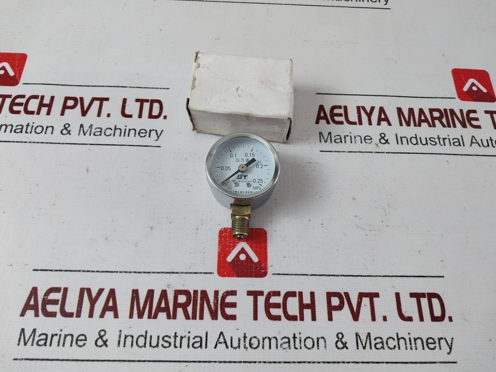 Shanghai 02260160 Pressure Gauge 0 To 0.25 Mpa