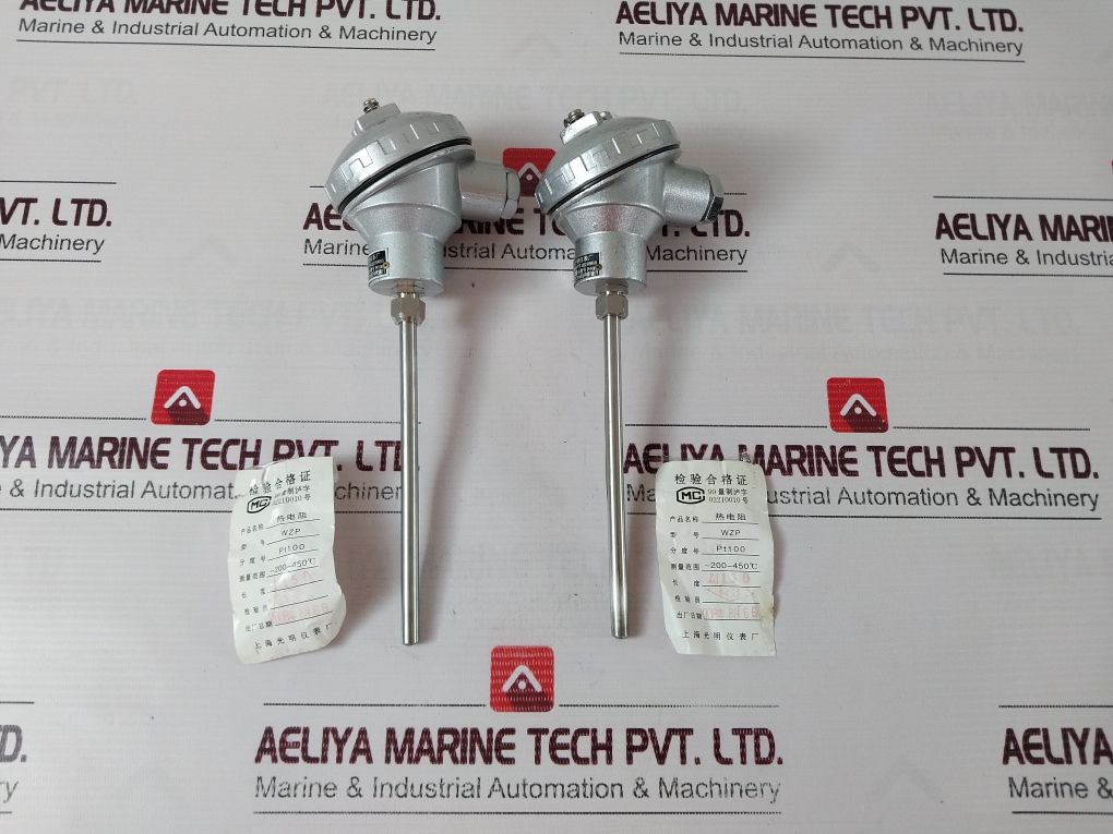 Shanghai Pt100 Thermal Resistance Temperature Sensor Wzp-192