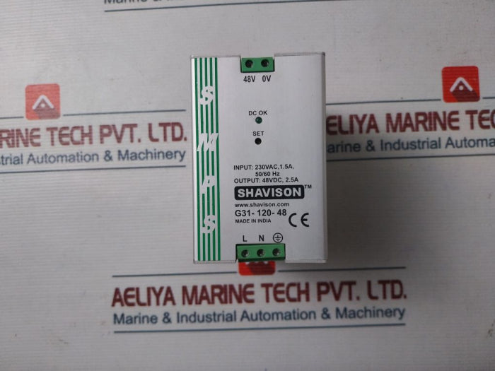 Shavison G31-120-48 Power Supply 48Vdc