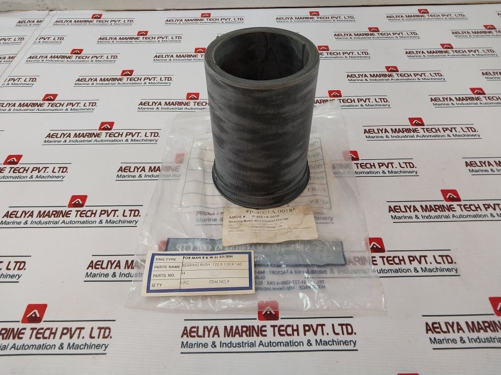 Shin Shin Machinery Db350 Vtd Bearing Bush P-4001A.0018