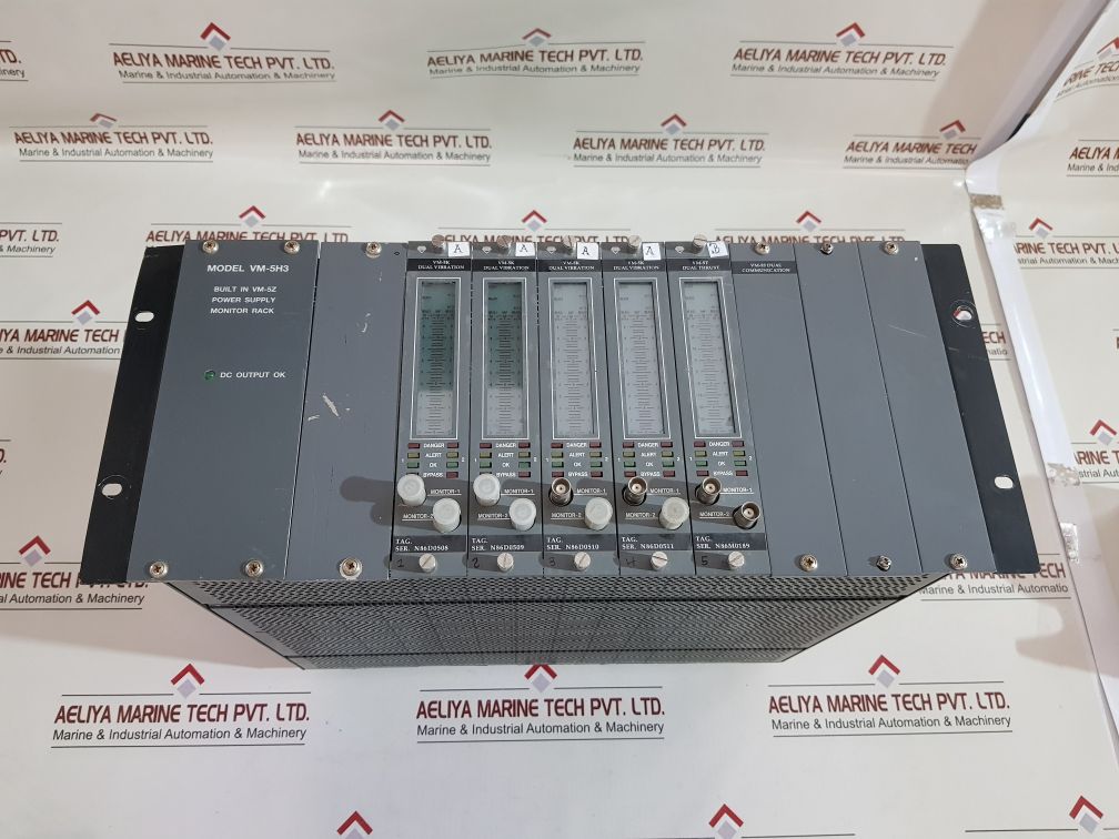 Shinkawa Vm-5H3 Built In Vm-5Z Power Supply Monitor Rack For Part