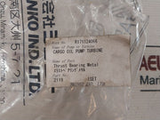 Shinko 2119 Turbine Thrust Bearing Metal Set