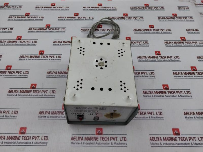 Shinwoo Sw-1000 Small Household Step-up Transformer 