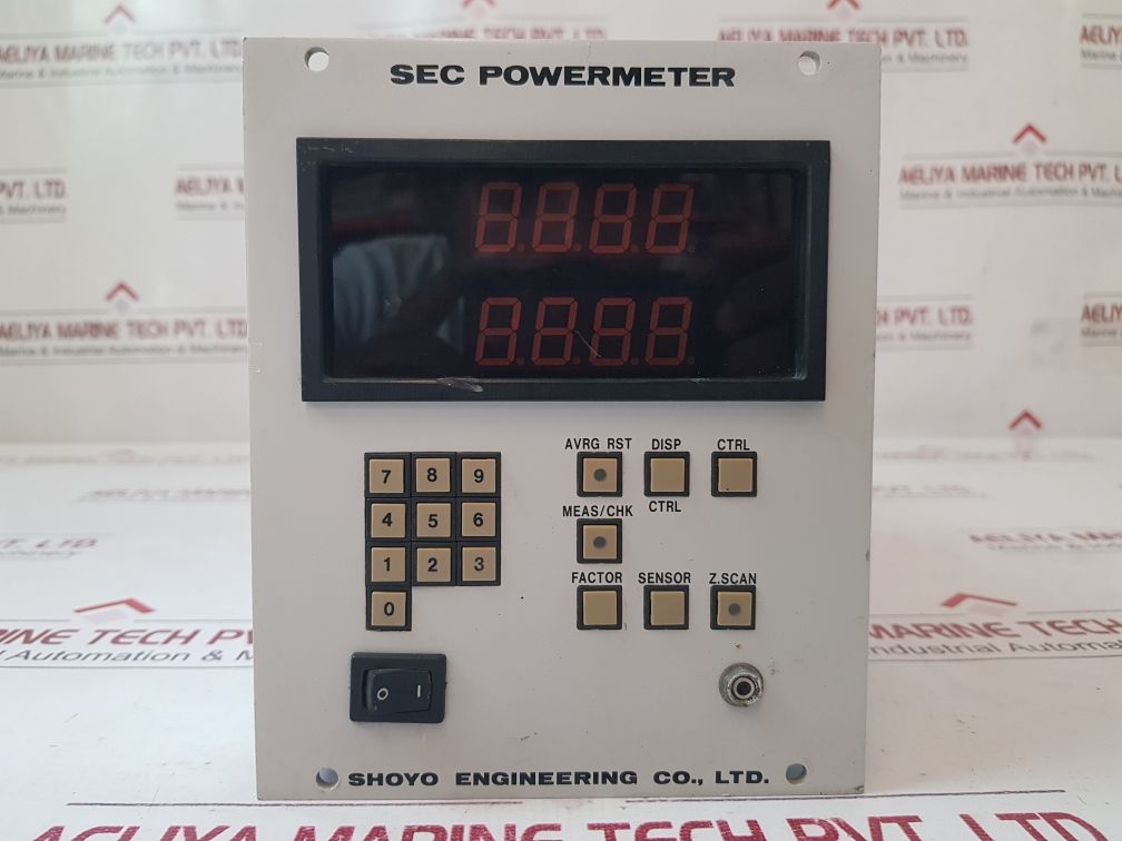 Shoyo engineering sec powermeter – Aeliya Marine