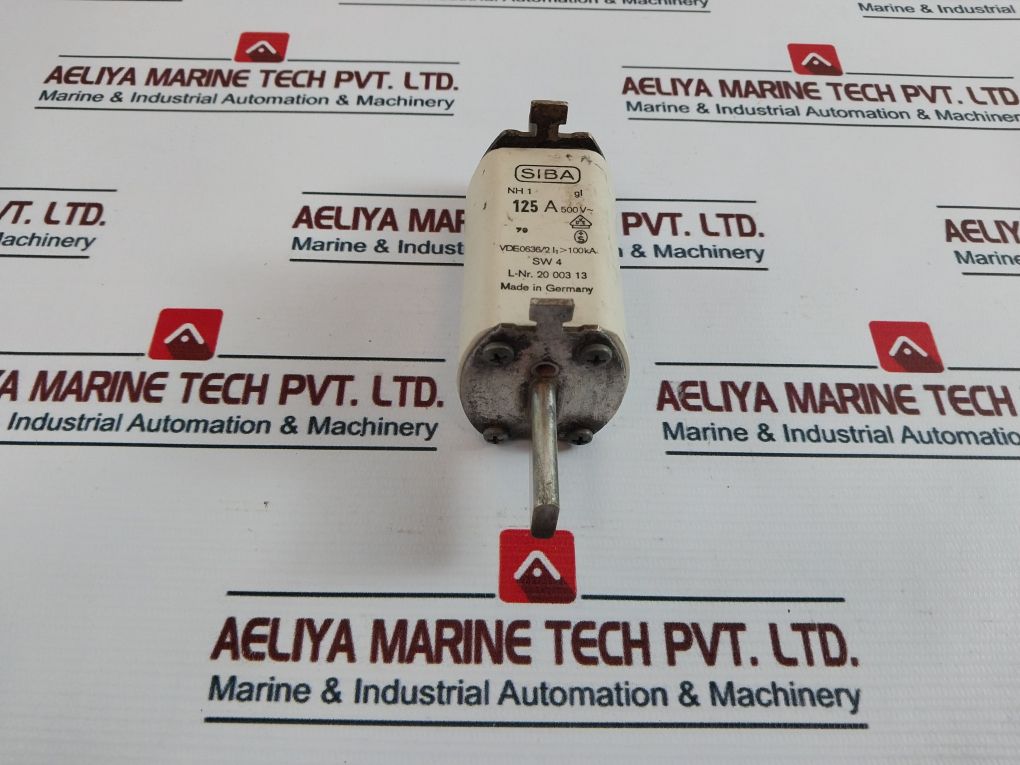Siba Nh 1 Gl Fuse 125 A 500V 20 003 13