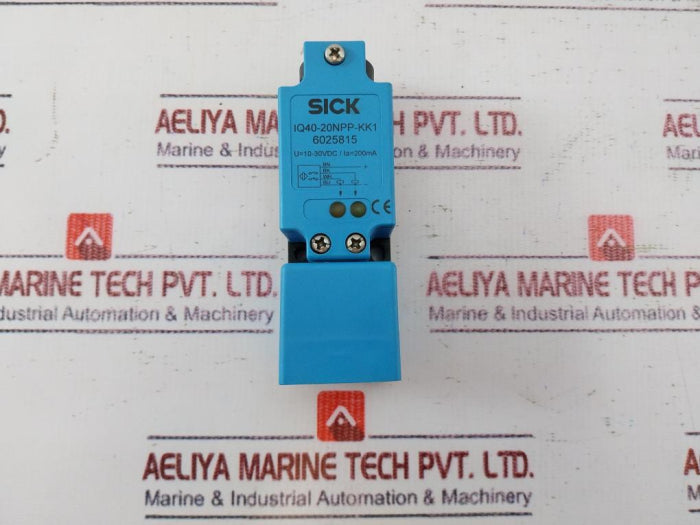 Sick Iq40-20Npp-kk1 Proximity Switch 10-30Vdc 200 Ma