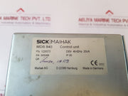 Sick Maihak Mds 840 Control Unit