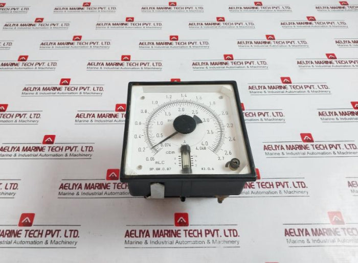 Sicom Stein Sohn Sp.Gr. 0,87 Analog Meter 0,074 To 4,048 Cbm