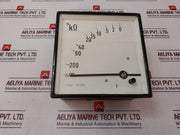 Siemens 0-200, ∞ KΩ Analog Panel Meter 0.95Ma