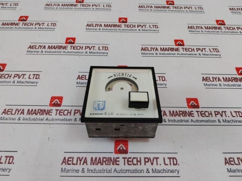 Siemens 150-500V Phase Sequence Indicator