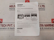 Siemens 1P 6Av2 124-0Gc01-0Ax0 Simatic Operation Panel Tp700 Dc 24V 0.85A