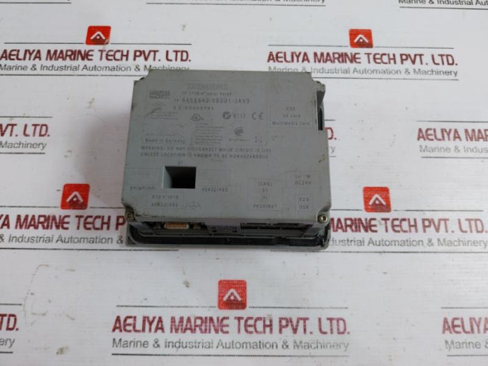 Siemens 1P 6Av6642-0Bd01-3Ax0 Touch Panel Input Dc 24V/ 0,55A Max (Not Working)