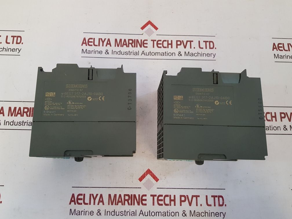 Siemens 6Es7 317-2Aj10-0Ab0 Cpu Module Cpu317-2 Dp