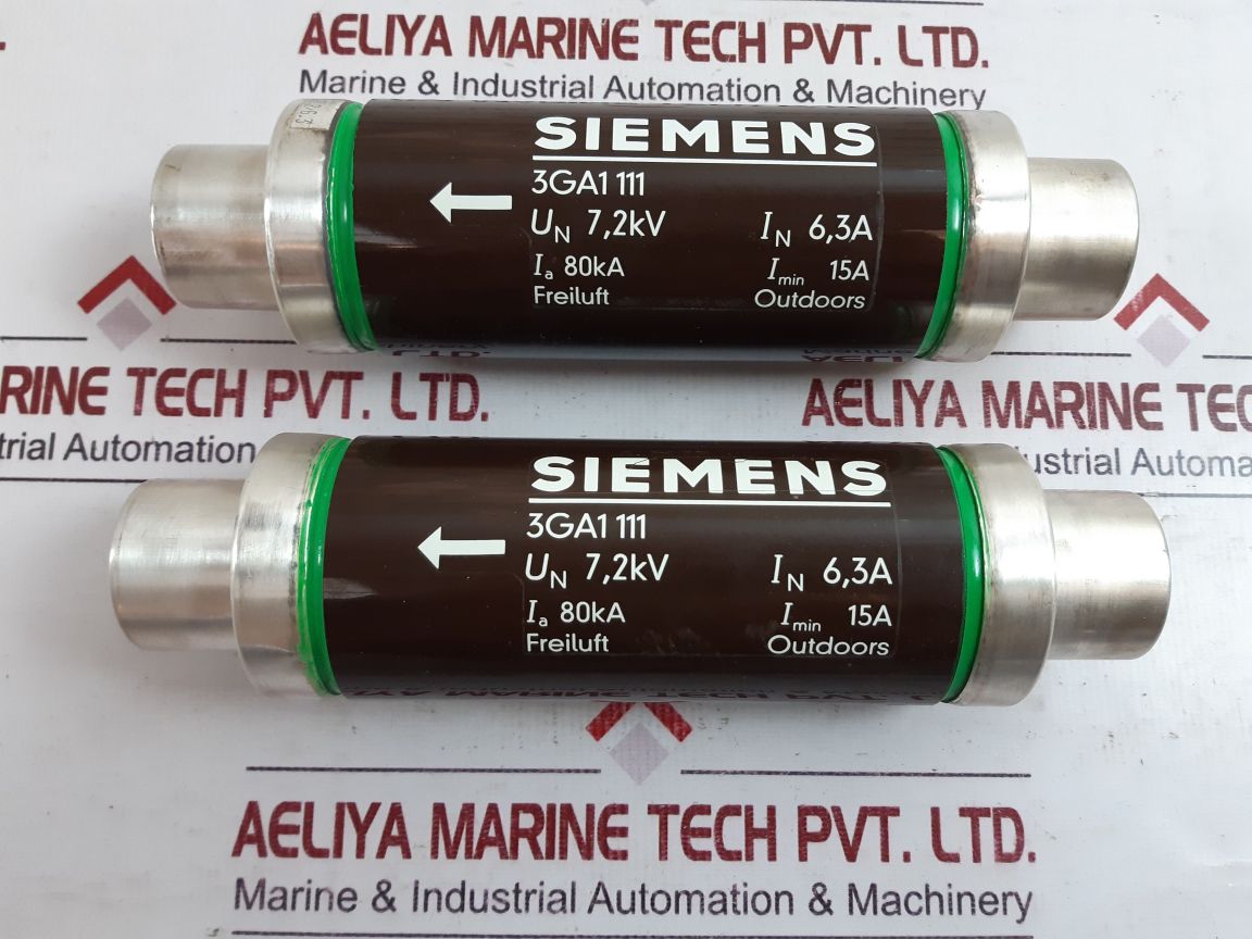 Siemens 3Ga1 111 Hrc Fuse 6.3A