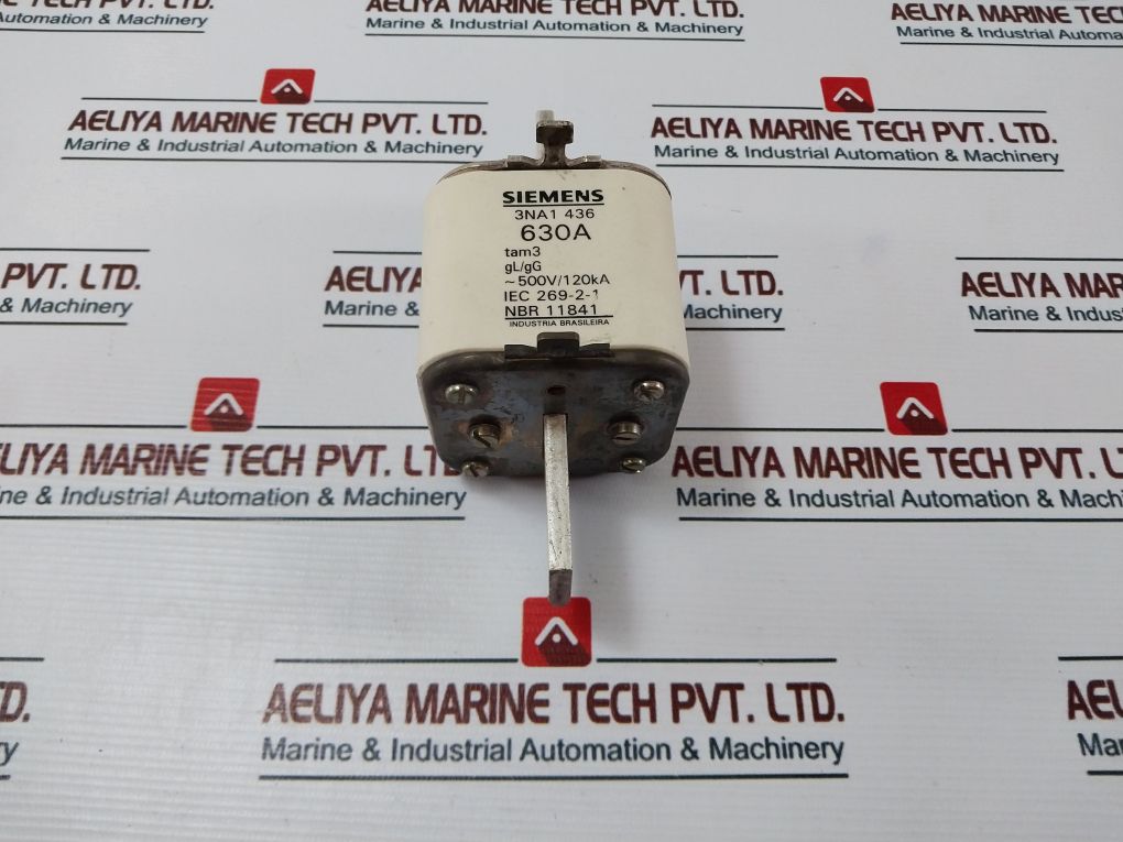 Siemens 3Na1 436 Fuse 630A 500V 120Ka