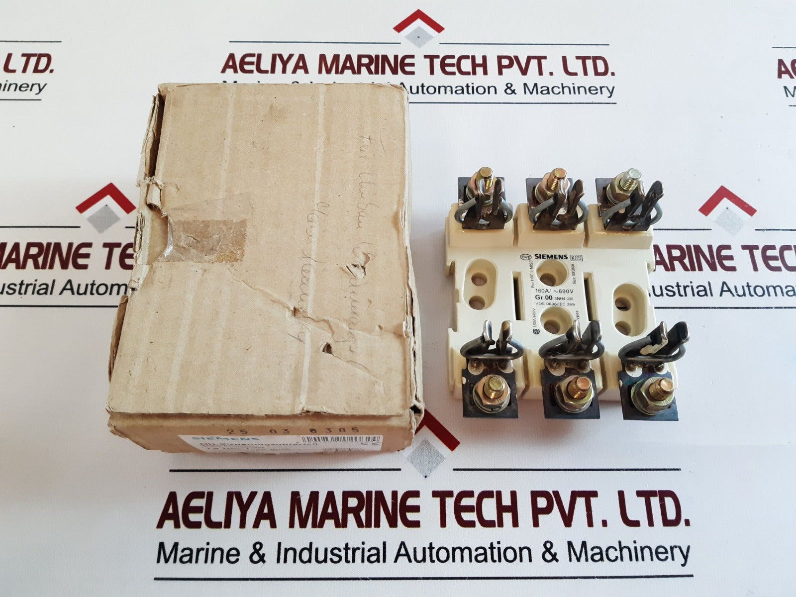 Siemens 3Nh4 030 Fuse Base Block 160A/600V