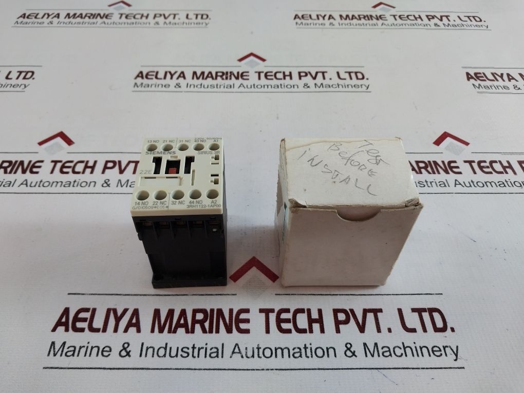 Siemens 3Rh1122-1Ap00 Contactor Relay