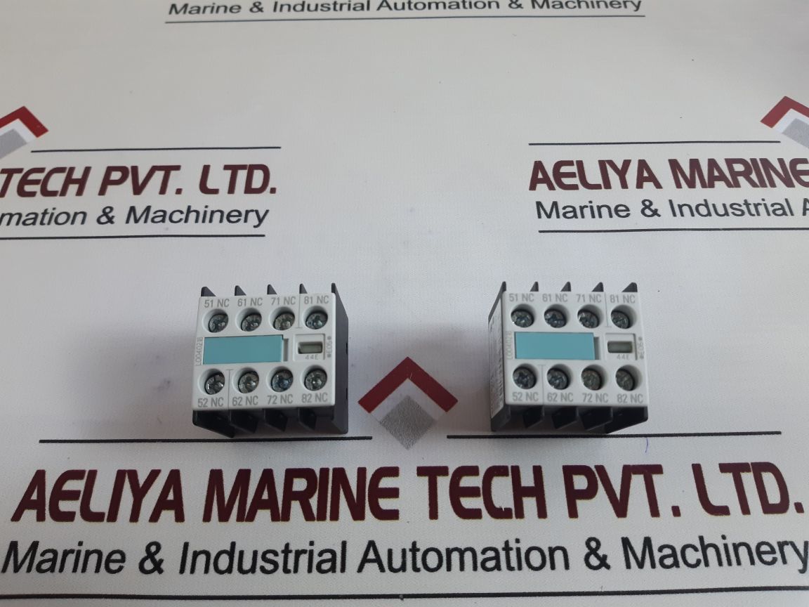 Siemens 3Rh1911-1Ga04 Auxiliary Contact Block