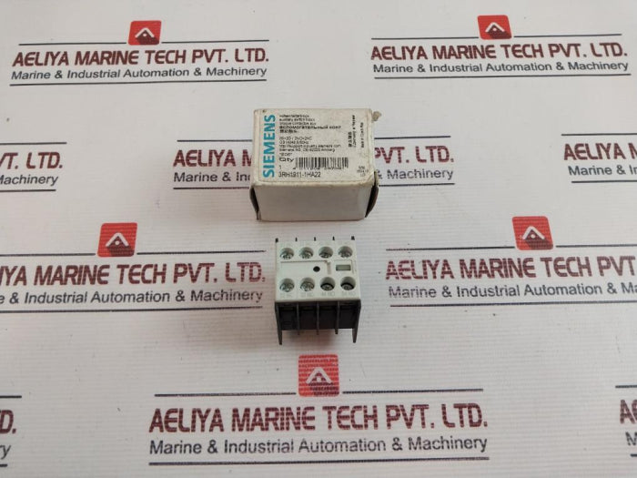 Siemens 3Rh1911-1Ha22 Auxiliary Switch Block 690V 10A