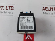 Siemens 3Rh1921-1Fa31 Auxiliary Contact Lo150121 10A/240V