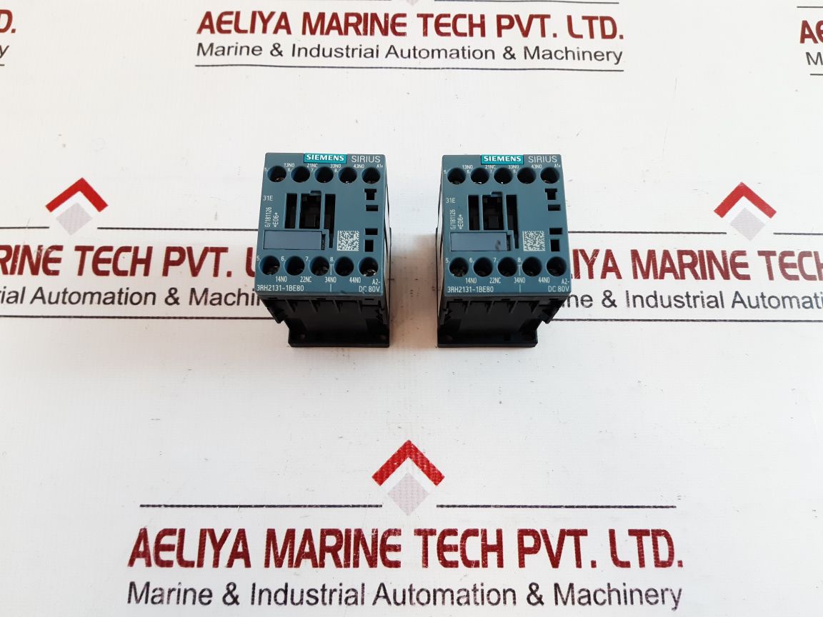 Siemens 3rh2131-1be80 contactor relay