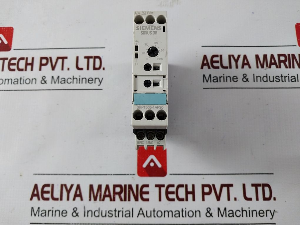 Siemens 3Rp1505-1Ap30 Timing Relay 24V Ac/Dc 1812-1