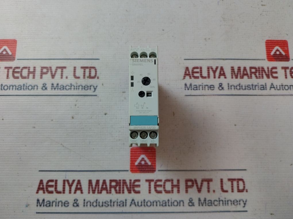 Siemens 3Rp1525-1Ap30 Time Relay On Delay 200-240V Ac