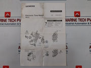 Siemens 3Rp1531-1Aq30 Electronic Timer 24V Ac/Dc