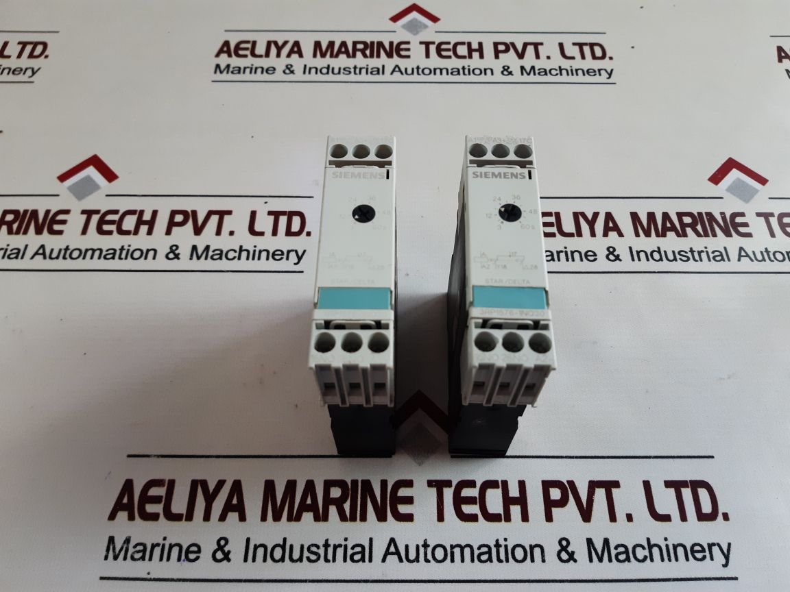 Siemens 3Rp1576-1Nq30 Star Delta Timer Relay 100-127V 50/60Hz