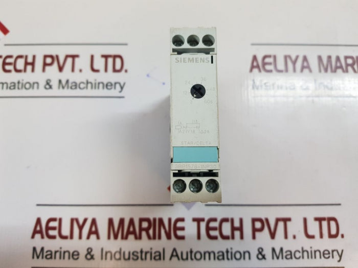 Siemens 3Rp15761Np308K Star-delta Electronic Timer 3-60 Sec.