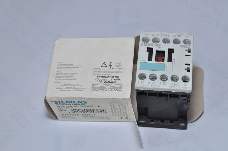 Siemens 3Rt1015-1An11 Contactor 16A 600V Ac