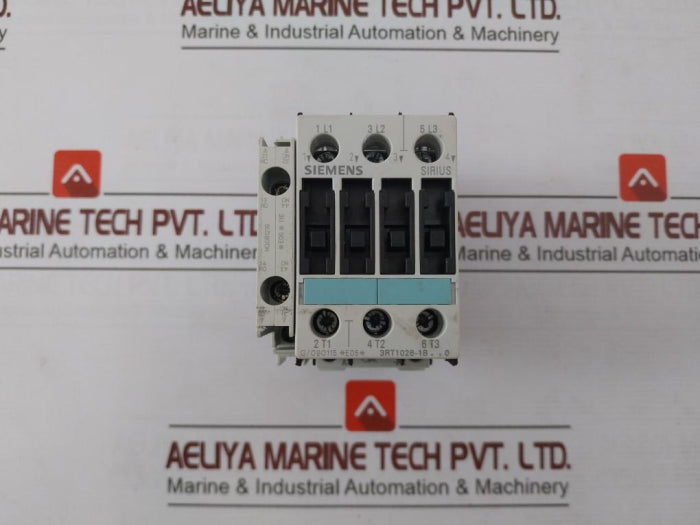 Siemens 3Rt1026-1B..0 Power Contactor 3Rh1921-1Da11 10A/240V