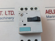 Siemens 3Rv1011-1Ea10 Circuit Breaker 2.8-4A