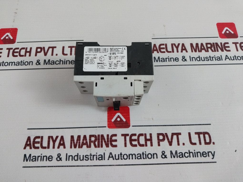 Siemens 3Rv1011-1Ja10 Motor Protection Circuit Breaker 130A 50/60Hz