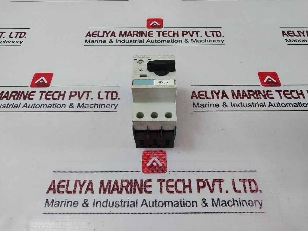 Siemens 3Rv1021-1Aa10 Motor Protection Circuit Breaker 600V 50/60 Hz