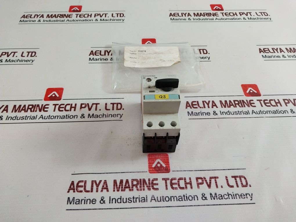 Siemens 3Rv1021-1Da10 Motor Starter Circuit Breaker 42A 50/60Hz