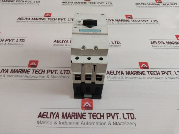 Siemens 3Rv1041-4Ja10 Plastic Case Circuit Breaker 600V