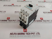 Siemens 3Rv1041-4Ja10 Plastic Case Circuit Breaker 600V