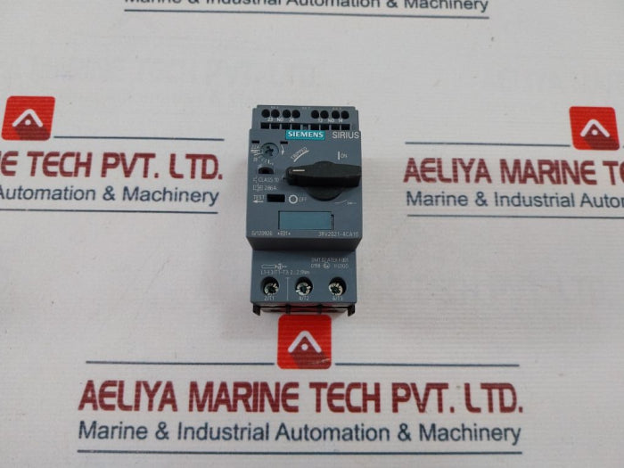 Siemens 3Rv2021-4Ca10 Motor Protection Circuit Breaker